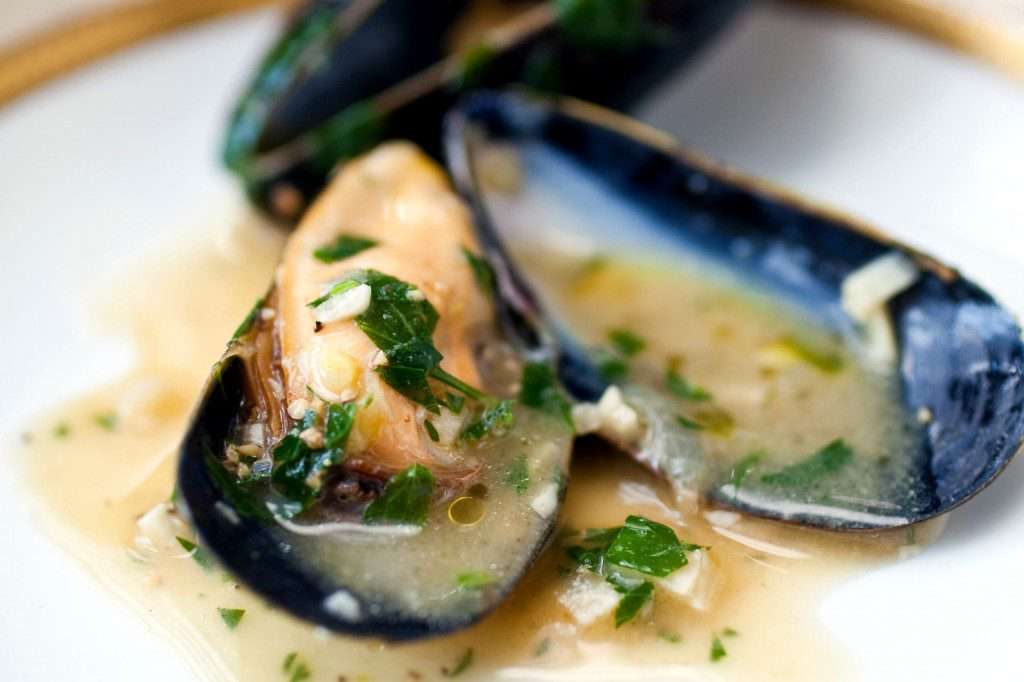Steamed Mussels with Beer