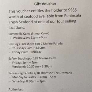 Gift Vouchers