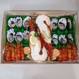 Platter - Full Cray/Oysters/Prawns. Cray @ $150/kg