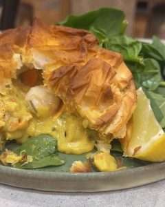 Scallop Curry Pies